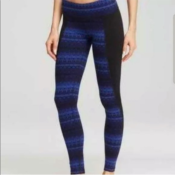 Alo Yoga Illusion 3 Tribal Print Legging Small - Picture 4 of 9
